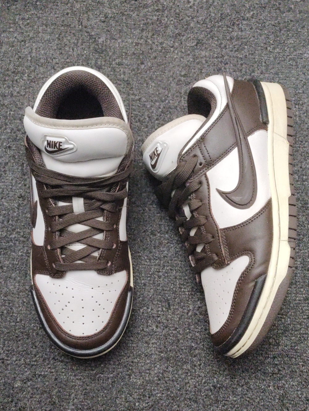 Nike Dunk Low Twist in Phantom/Baroque Brown Sneakers